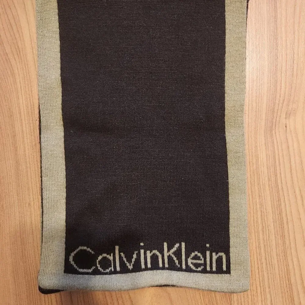 Calvin Klein Scarf Muffler || EUC